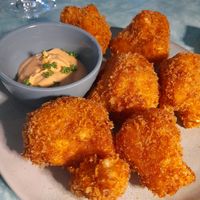 Cauliflower with cocktail sauce at blattwerk in Freiburg