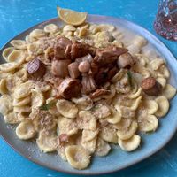 Pasta Meeresfrüchte 2.0 at blattwerk in Freiburg