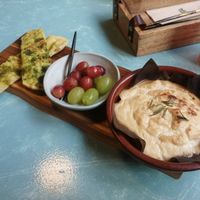 Ofenkäse mit Pastabrot at blattwerk in Freiburg