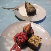 Dessert at blattwerk in Freiburg