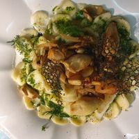 Pasta Meeresfrüchte at blattwerk in Freiburg