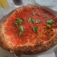 Marinara pizza at Ristorante il Fornillo in Positano