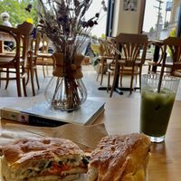   at Café Apollo in Sainte-anne-de-beaupre