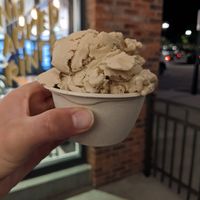 Vegan pb at New City Microcreamery in Sudbury