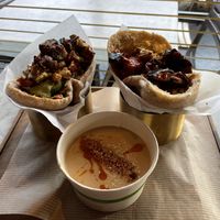 Pitas and Soup  at Brassica in Columbus