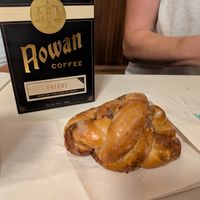 Cardamom bun at Rowan Coffee in Asheville