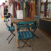 Outside seating. at Cap Lanka in Capbreton