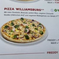 PIZZA WILLIAMSBURG  at Freddy Fresh Pizza in Meissen