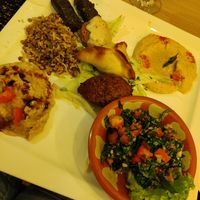 Mezze vegan at Le Petit Phenicien Restaurant Libanais in Sainte-maxime