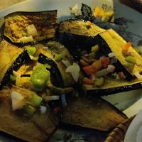 Frittierte Aubergine at Taverna Niotis in Kos