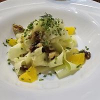 Courgette salad at Côté Resto in Honfleur