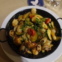 Gnocchi-Gemüse-Pfanne at Gasthaus Blaue Goas in Oetz
