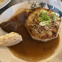 Roasted and caramelized celeriac  at Espécie in Porto