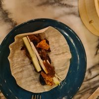 Mushroom crepe at Espécie in Porto