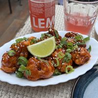KFC cauliflower wings. Crisp!   at Espécie in Porto