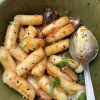 pasta de arroz y shitake  at Espécie in Porto