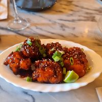 Korean Fried Cauliflower 🌶 at Espécie in Porto