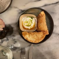 Cheese Fried Pastry   at Espécie in Porto