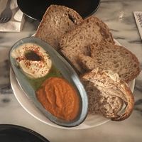 bread and dip  at Espécie in Porto