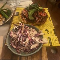 eggplant schnitzel  at Espécie in Porto