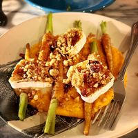 Carrots and cheesee  at Espécie in Porto