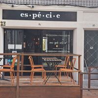 Shop front at Espécie in Porto