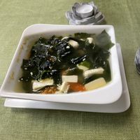 Miso soup  at Vegan Gesund in Hannover