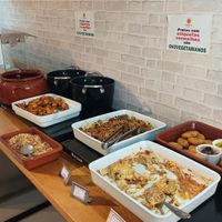 Buffet at Edi Sabor Natural in Sao Paulo