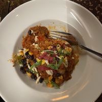 Vegan Jambalayan   at Steamworks Brewpub in Vancouver