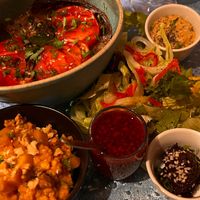 Vegan platter   at La TARTE A FAT in Chatte