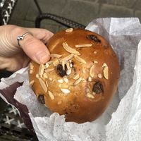 Chocolate bun (1,90€)  at Peter's gute Backstube in Baden Baden