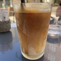 Iced lattee  at D16 Coffee in Zadar