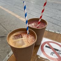 Lovelyjuice smoothie and acai smoothie💕  at Feel Juice in Ibiza