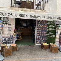 The shop  at Feel Juice in Ibiza