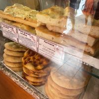 Focacce interne: cipolle evo, normale evo, trancio pizza, tonda olio girasole, pizza tonda olio girasole  at Panificio Stagnin di Moretto Elisabetta in Carloforte