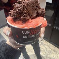   at Gelateria La Romana in Rome