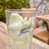 Coupe colonel at la Fontaine du Jerzual in Dinan