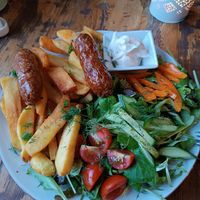 Vegan desiņas at Stenders in Kuldiga