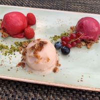 Sorbet  at Restaurant Anne-Sophie in Kuenzelsau