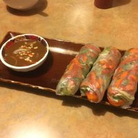 Spring Rolls - These were ok, we thought we were ordering egg rolls to be fair, we like the fried stuff! at Good Vibes in Huntington Beach