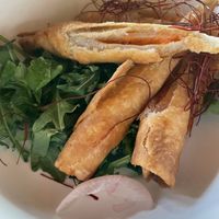 Taquitos at Good Vibes in Huntington Beach