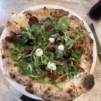 Vegan pizzaa  at Sophia Loren in Florence