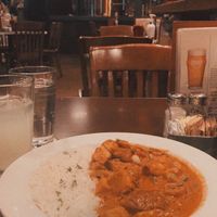 (Used to be) vegan curry  at Schlafly Bottleworks in St Louis