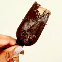 Vegan salted peanut butter ice cream. Yum!!   at The Brooklyn Creamery - Cross Rd in Bangalore