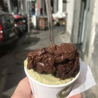 Dark Chocolate & Pistachio   at Cento Gelato Artigianale Italiano in Naples