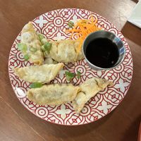 Vegetable gyoza   at Thai Food Connection in Manchester