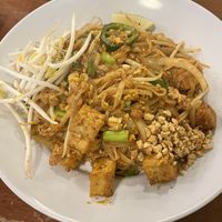Vegan pad Thai   at Thai Food Connection in Manchester