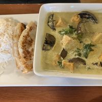 Vegan curry  at Thai Food Connection in Manchester
