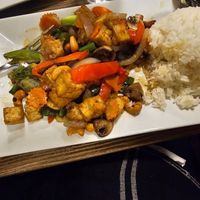 Cashew nut w Tofu at Thai Food Connection in Manchester