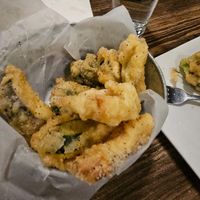 Vegetable tempura at Thai Food Connection in Manchester